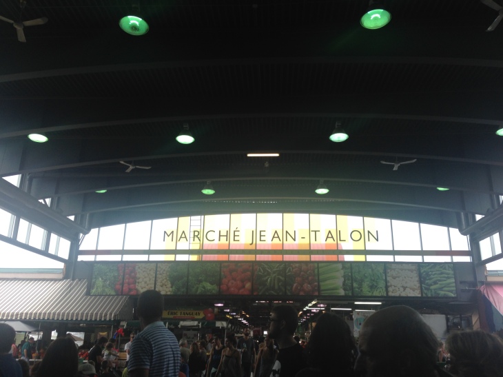 Marché Jean Talon, the largest market in North America